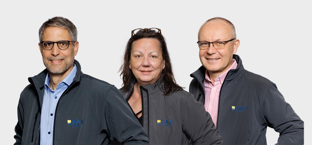 Photo of contact persons at Bär Cargolift